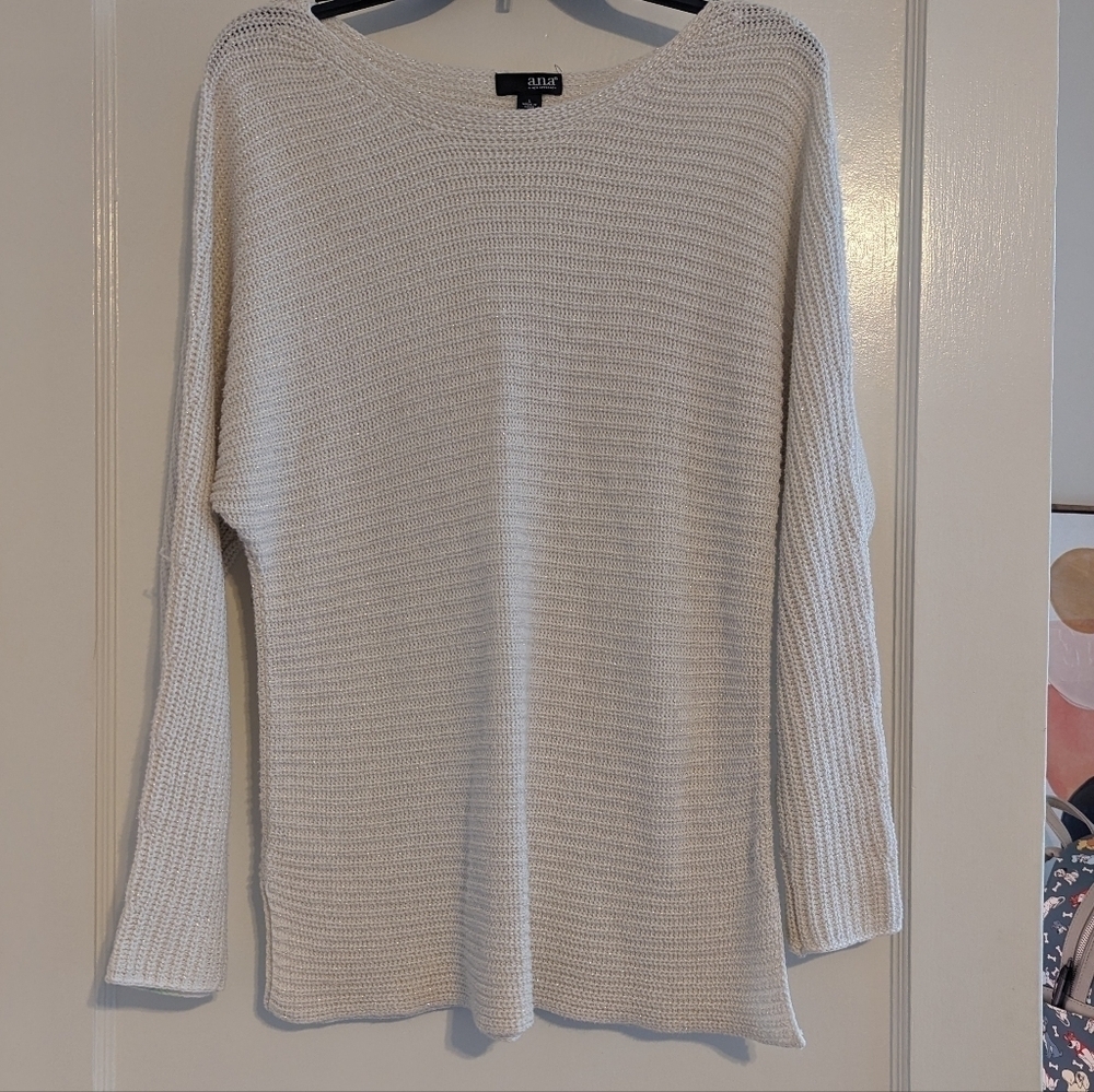 a.n.a. Cream Dolman Sweater